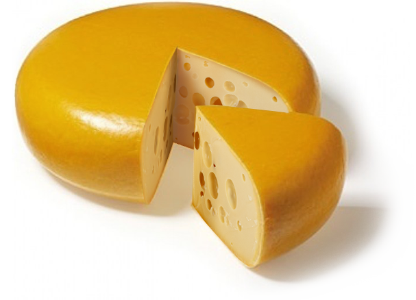 Natural and coloured cheese waxes
